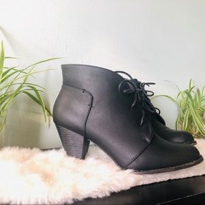 Sugar Chunky Block Heel Booties